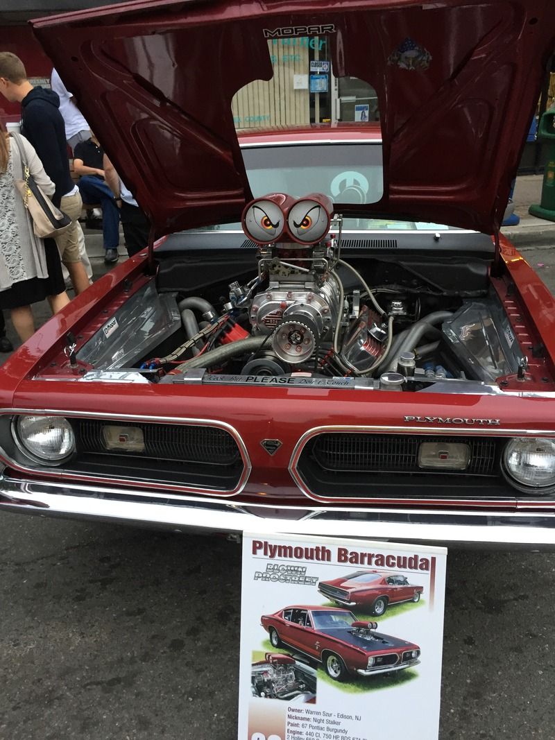 Woodbridge NJ Car Show last night For B Bodies Only Classic Mopar Forum
